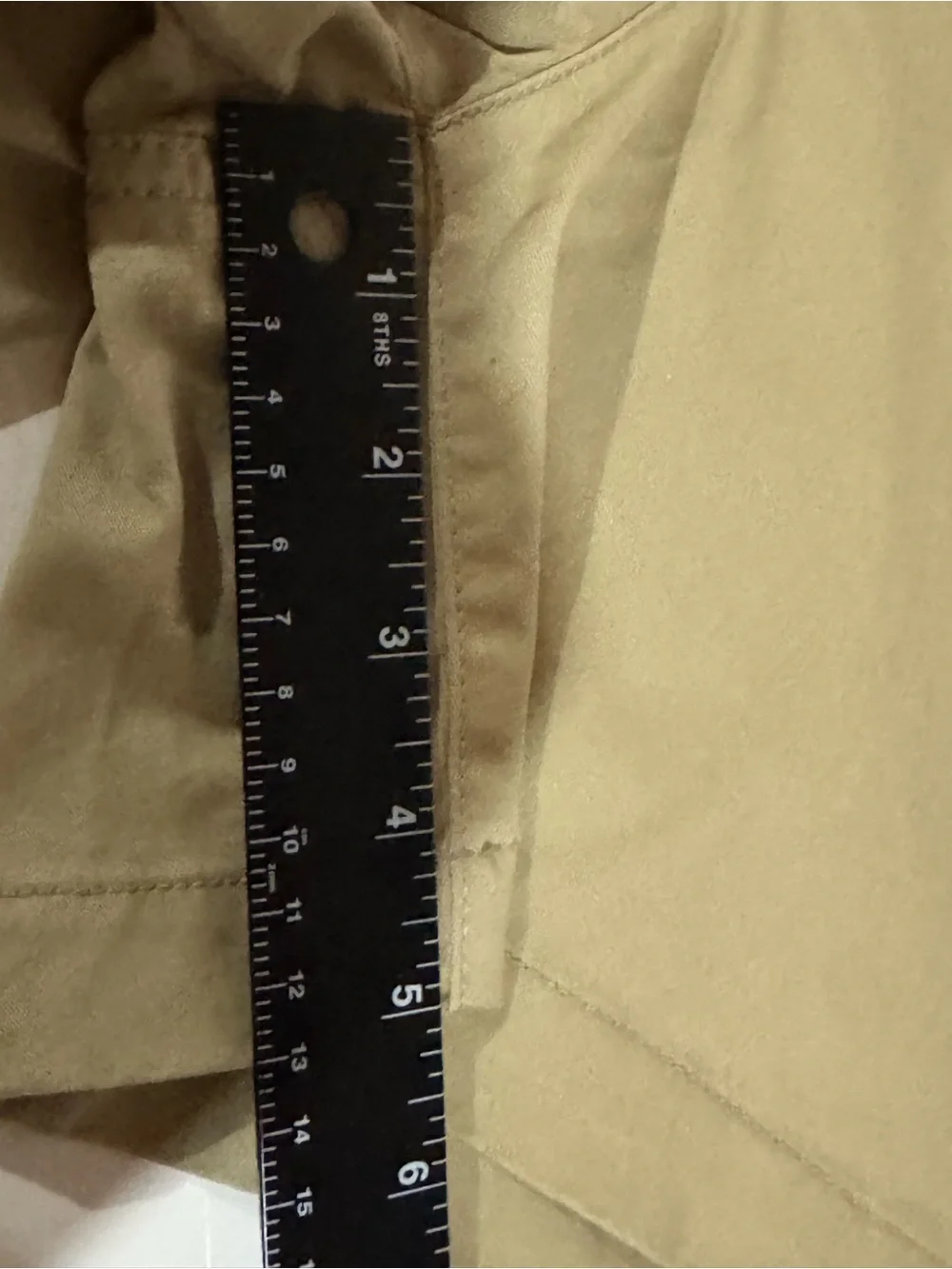GAP Women's Downtown Khaki Tan Bermuda Shorts Size 4